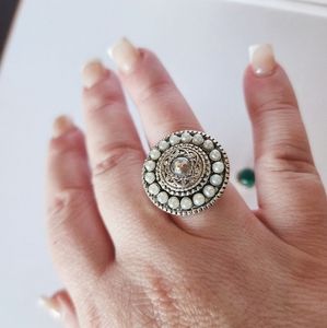 Cocktail Ring Size 8 with Extra Jewels